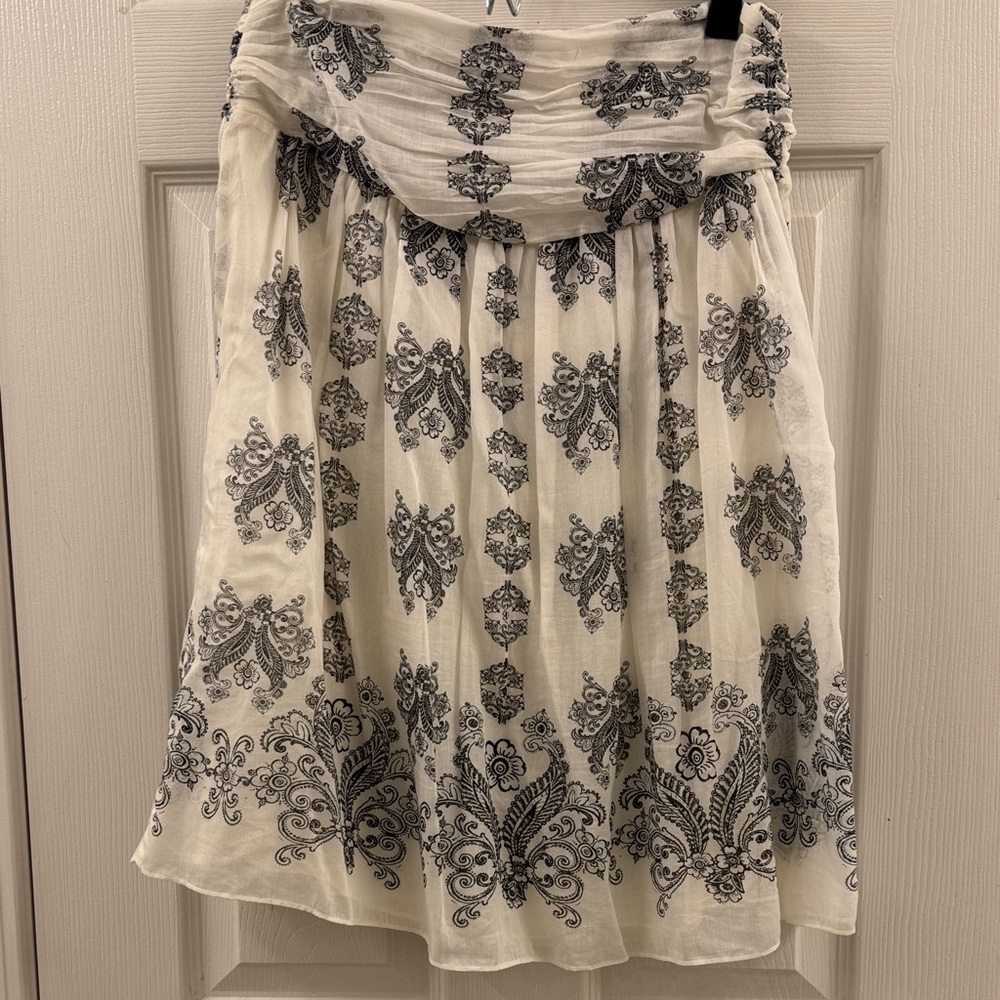 Black and white Janeville skirt